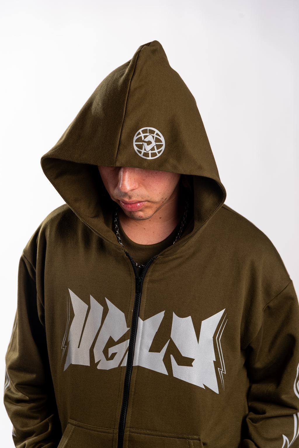 Hoodie Ugly Reflex Zip