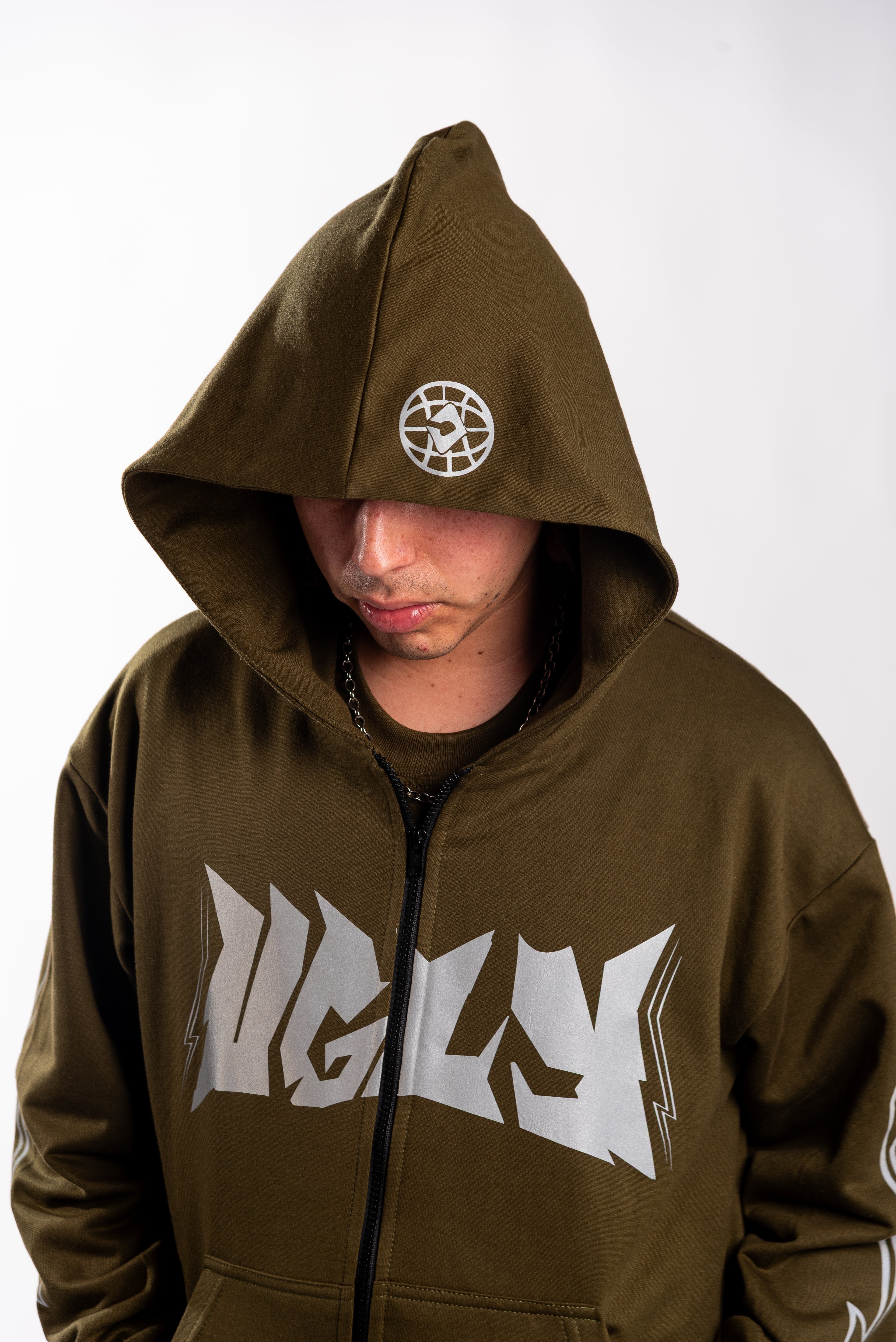 Hoodie Ugly Reflex Zip