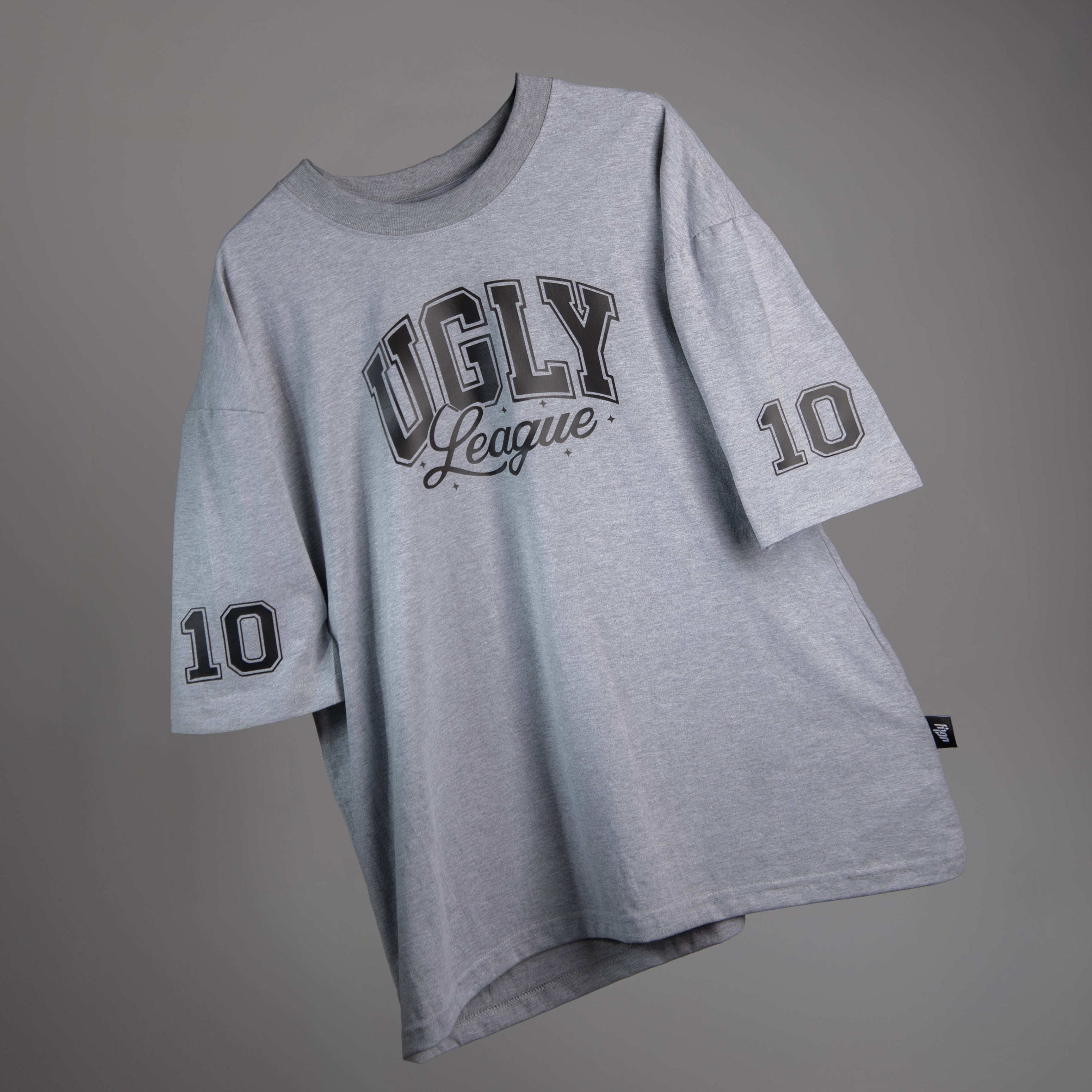 Rugby Ball Tee Gray