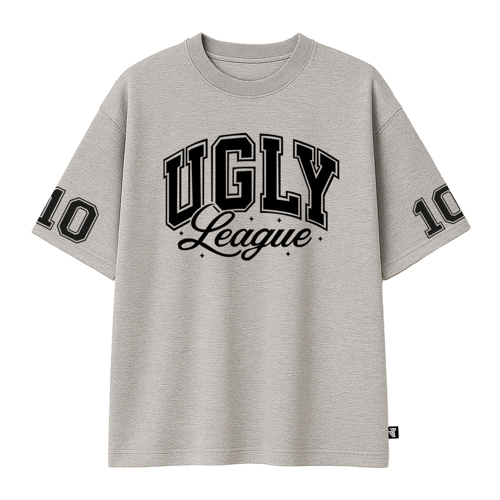 Rugby Ball Tee Gray