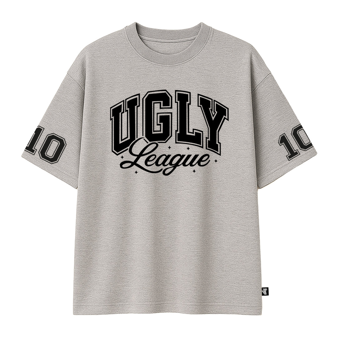 Rugby Ball Tee Gray