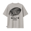 Rugby Ball Tee Gray