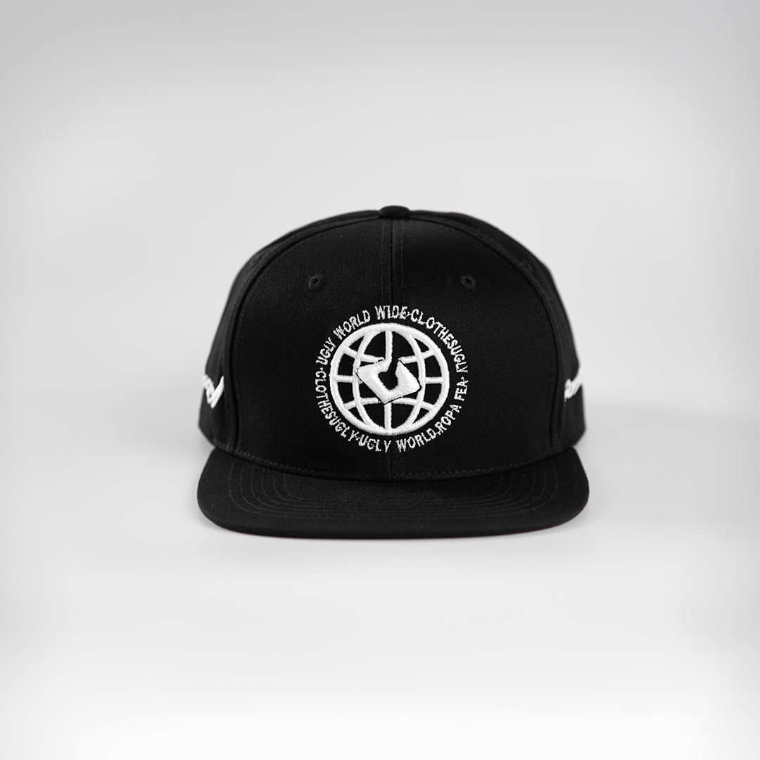 Black World Hat