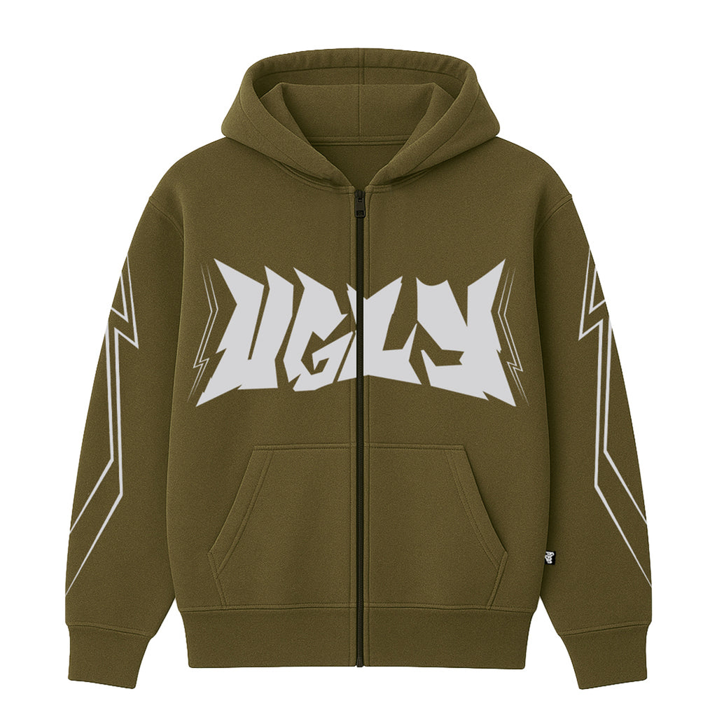 Hoodie Ugly Reflex Zip