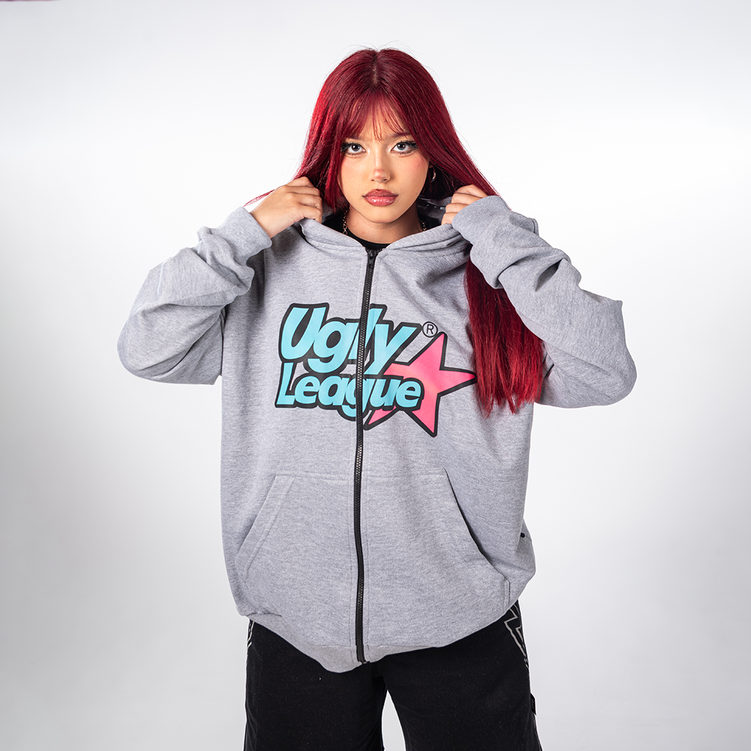Hoodie Star Zip