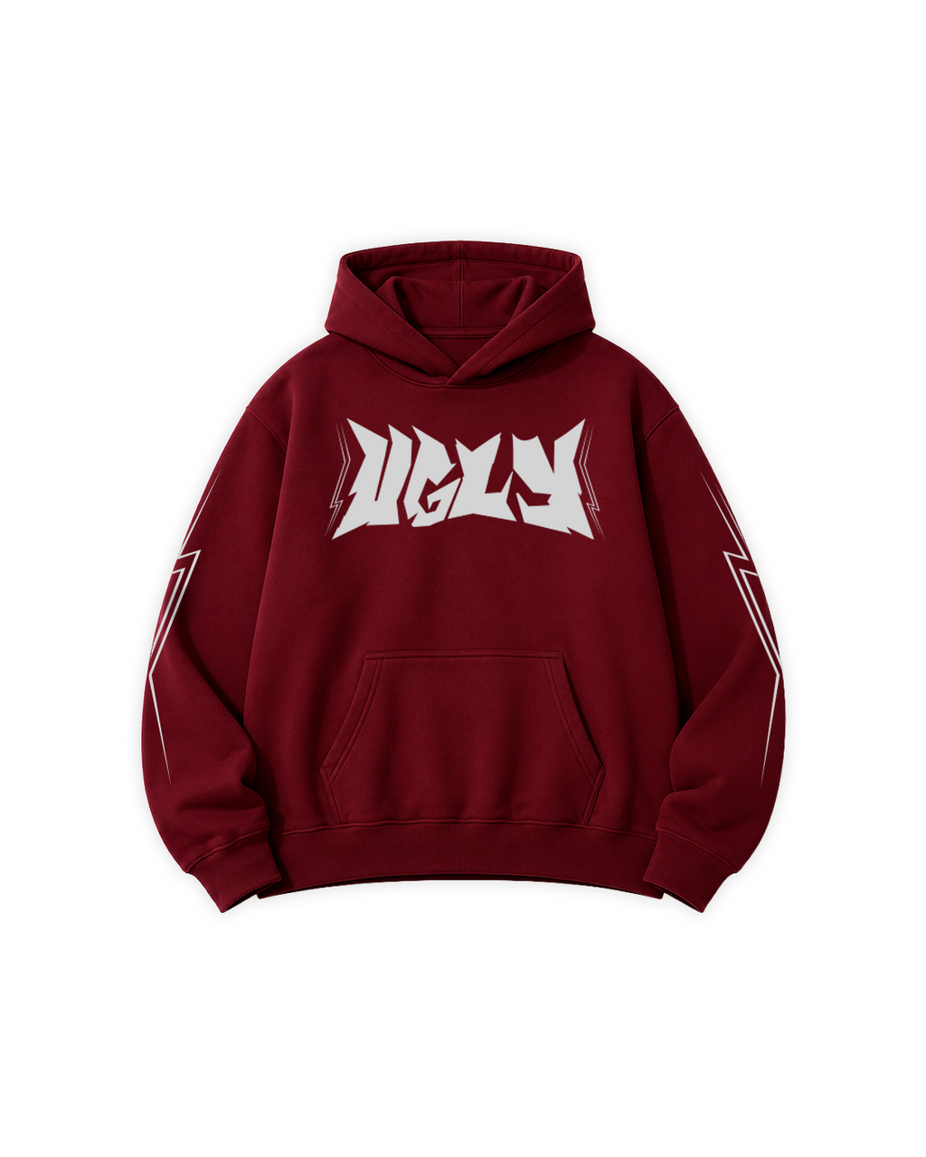 WINE REFLEX HOODIE