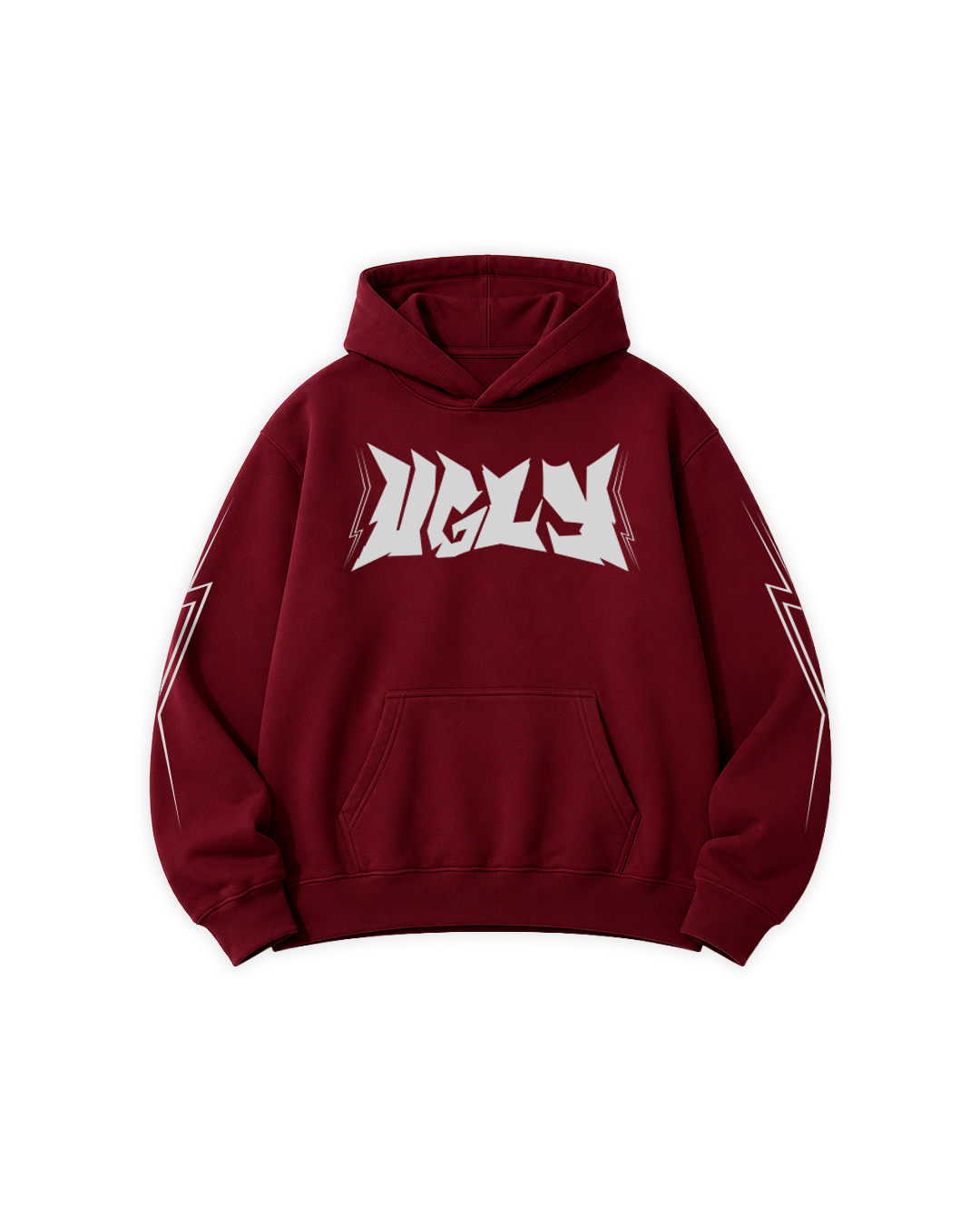 WINE REFLEX HOODIE